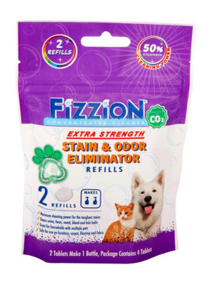 Fizzion Extra Strength Pet Stain and Odor Eliminator Refill Pouch