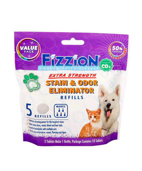 Fizzion Extra Strength Pet Stain and Odor Eliminator Refill Pouch