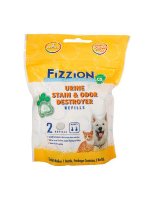 Fizzion Extra Urine Stain and Odor Destroyer Refill Pouch